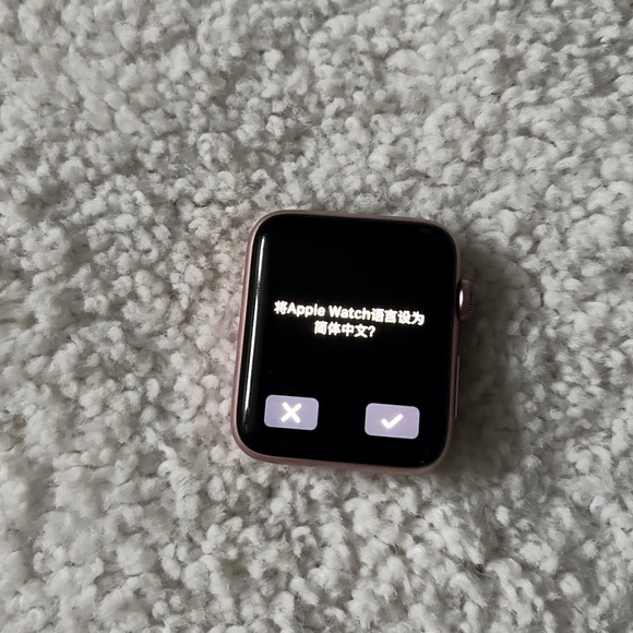 Apple Watch Series 2 42mm Aluminum Rose Gold Smartwatch